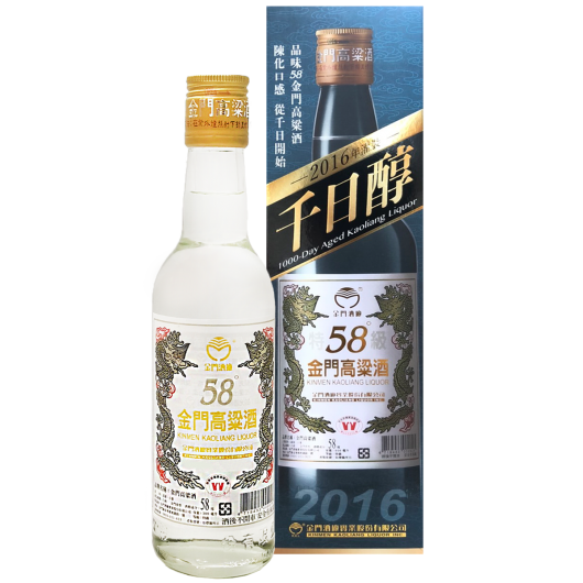 金門高粱2016年千日醇Kinmen 1000-Day Aged Kaoliang Liquor – 哈斯葵洋酒