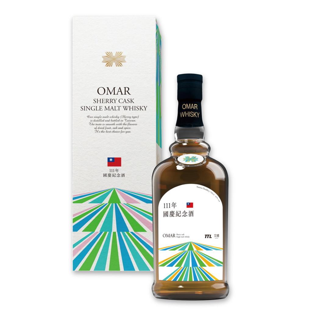 Omar雪莉果乾111年雙十國慶紀念版 Omar Sherry Type Single Malt Taiwan Whisky 哈斯葵洋酒 4075